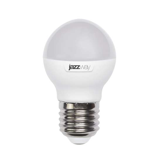купить Лампа светодиодная PLED-SP-G45 7Вт шар 3000К тепл. бел. E27 540лм 230В JazzWay 1027863-2