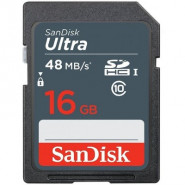 купить Карта памяти SanDisk SDHC 16GB Class 10 UHS-I Ultra 48MB/s