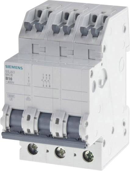 купить Siemens 5SJ63207KS Leitungsschutzschalter    3poli
