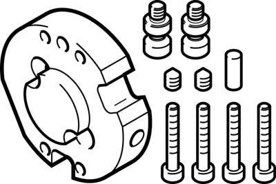 купить FESTO Adapter 2136339 DHAA-G-Q11-20-B4-32    1 St.