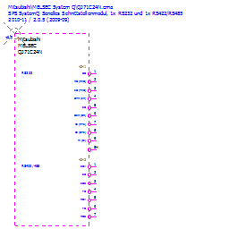 купить 149500 Mitsubishi PLC Q Series Serial communication module, RS232 1 port, RS422/485 1 port