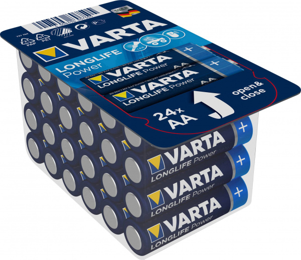 купить Mignon (AA)-Batterie Alkali-Mangan Varta Longlife