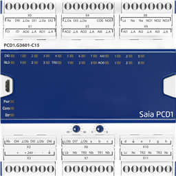 купить PCD1.G3601-C15 Saia Burgess Controls Programmierbares E-Line Ein-/Ausgangsmodul fur Raumautomation