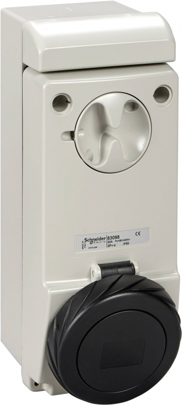 купить Schneider Electric 83099 83099 CEE Wandsteckdose 3