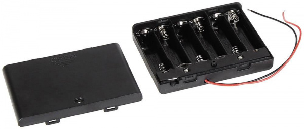 купить Joy-it COM-BF6XAA Batteriehalter 6x Mignon (AA)  (