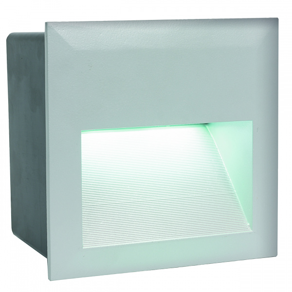 купить LI61766 Schrack Technik Wandeinbauleuchte 'Zimba-LED' 3,7W 4000K silber IP65