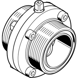 купить VZFB-SZ-2"-TT-V4V4V Festo Поворотный затвор пищевой / 00991458