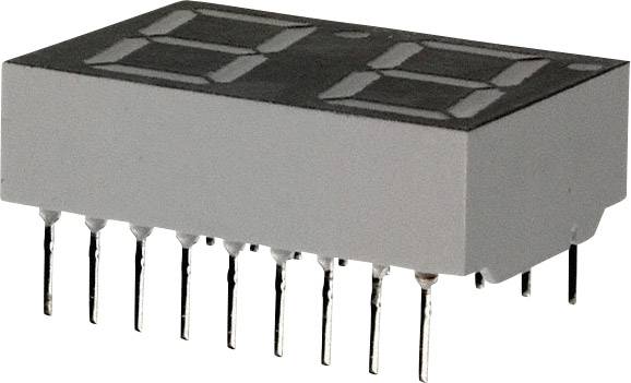 купить Broadcom 7-Segment-Anzeige Rot  14.22 mm 2.1 V Zif