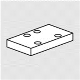 купить 228001500 Metal Work Closing plate for valves ISO 2