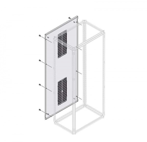 купить Панель задняя вент. лев. H=1800мм W=625мм ABB 1STQ007640A0000