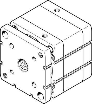 купить FESTO 577226 ADNGF-100-20-PPS-A Kompaktzylinder  H