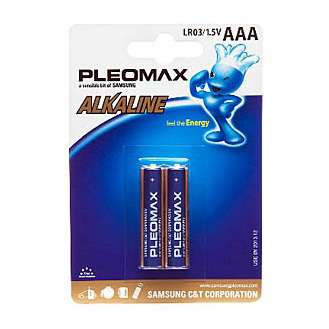 купить Элемент питания алкалиновый LR LR03 BP-2 (блист.2шт) Pleomax C0008045
