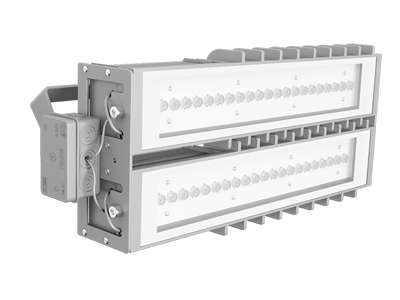 купить Светильник светодиодный LAD LED R320-2-10G-50 110Вт 5000К IP65 230В КСС типа "К" крепление на лире LADesign LADLED210G50L