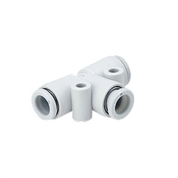 купить KQ2T13-00A SMC KQ2T*-00, One-touch Fitting White Color - Union Tee