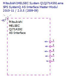 купить 143531 Mitsubishi PLC Q Series AS-Interface master module