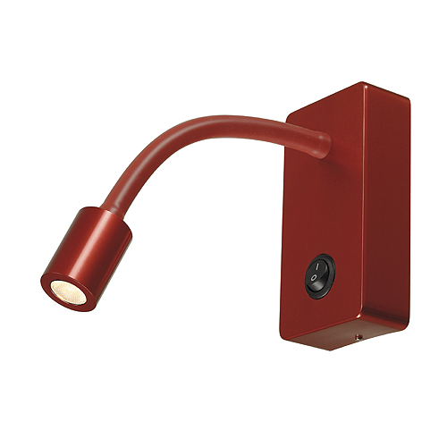 купить LI146706 Schrack Technik PIPOFLEX Wandleuchte, rot, 4W LED, 3000K