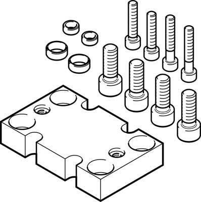 купить FESTO Adapter 1471637 DHAA-G-H2-25-B11-32    1 St.