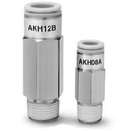 купить AKH12B-03S SMC AKH, Check Valve with One-touch Fitting, Male Connector