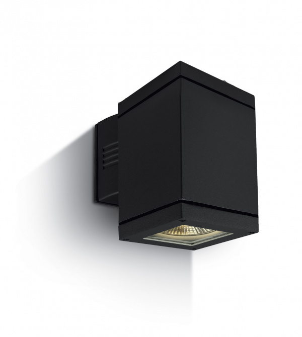 купить LID15591 Schrack Technik Cube 2-WL, 75W, E27, 100-240V, PAR30, IP54, schwarz