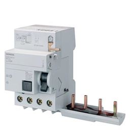 купить 5SM2645-8 Siemens FI-BLOCK F.LS-SWITCH 5SY TYPE A (PSE/SSF), T=70MM / 6-63A 4POLE IFN 0,3A 400V F. SELECTIVE BREAK