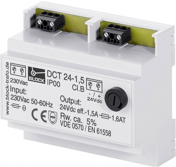 купить Block DCT 24-2,5 Hutschienen-Netzteil (DIN-Rail)