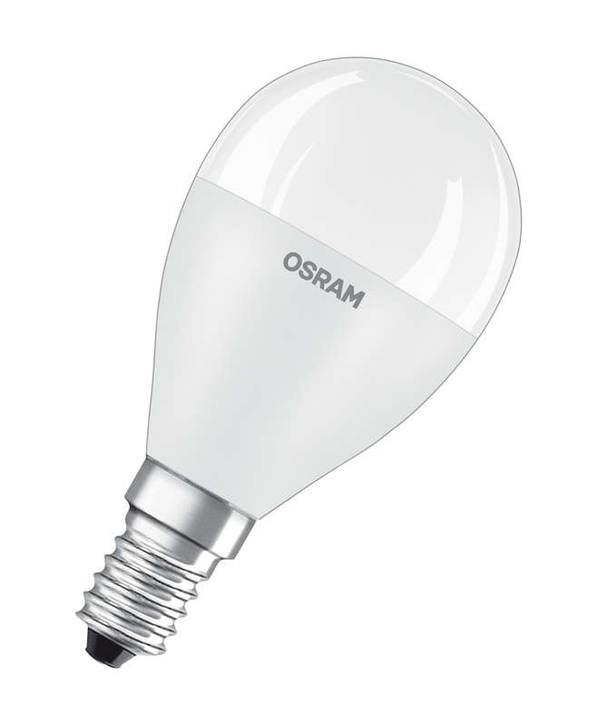 купить Лампа светодиодная LED STAR CLASSIC P 75 8W/840 8Вт шар 4000К нейтр. бел. E14 806лм 220-240В матов. пласт. OSRAM 4058075210837