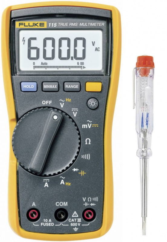 купить Fluke 2583583 Hand-Multimeter  digital  CAT III 60