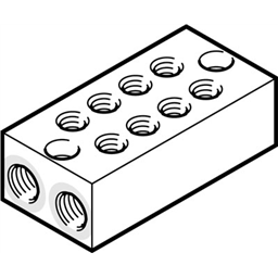 купить OABM-P-G3-10-4 Festo Р-планка для блочного монтажа