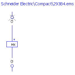 купить 29385 Schneider Electric voltage release Compact MX / 48 V AC 50/60Hz / NS630