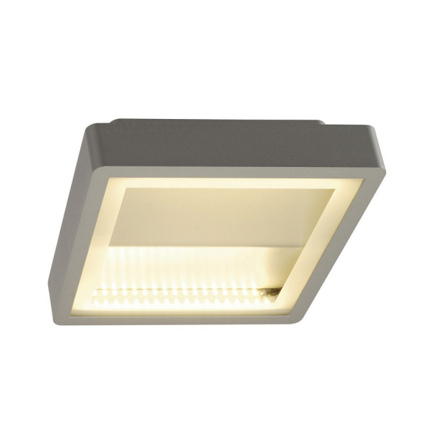 купить LI230894 Schrack Technik INDIGLA WING, 2x36 SMD LED, 15W, 3000K, IP54, silbergrau