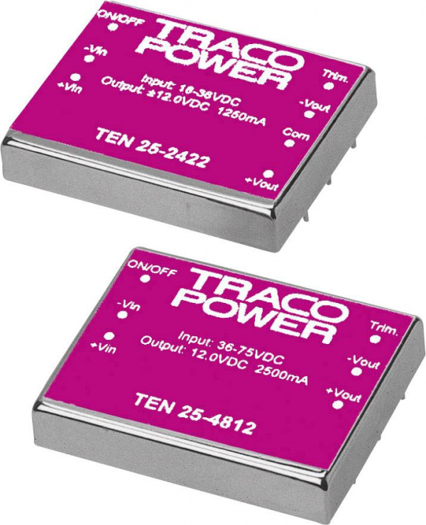 купить TracoPower TEN 25-4810 DC/DC-Wandler, Print 48 V/D