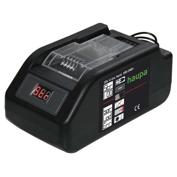 купить Устройство зарядное для аккумулятор Li-Ion 18В 3.0Ач HAUPA 215513