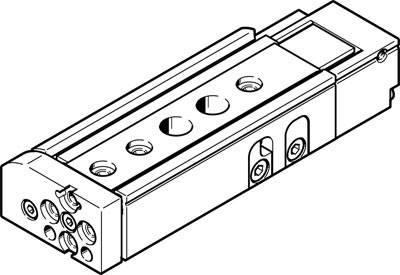 купить FESTO Mini-Schlitten 570159 DGSL-4-20-EA Gehaeusema