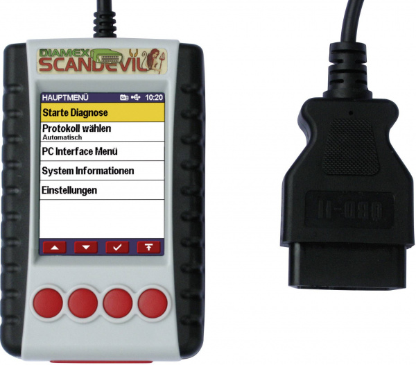 купить Diamex OBD II Diagnosetool Scandevil II 7101