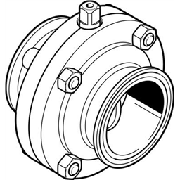 купить VZFB-A-2"-CC-V2V2V Festo Поворотный затвор пищевой / 00991458