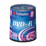 купить Носители информации Verbatim DVD-R 4,7GB 16х CB/100 43549