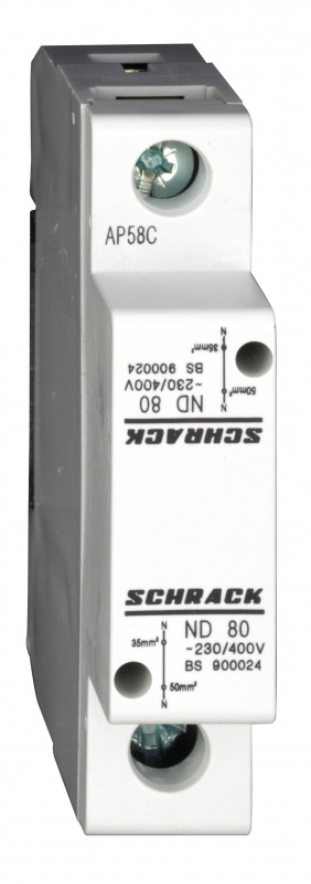 купить BS900024 Schrack Technik Neutralleiterdurchführung 80A