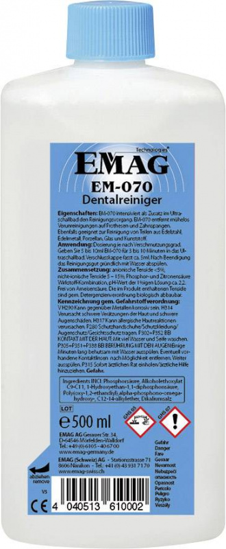 купить Emag EM070 Reinigungskonzentrat Dentaler Bereich