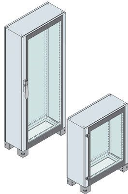 купить АМ2 Корпус шкафа (прозр.дверь) 1800х800х500мм ВхШхГ