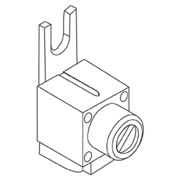 купить 546290 General Electric Connection clamp - fork and pin - 35mm?