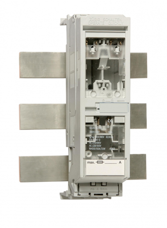 купить IS505019B Schrack Technik Reiter-NH-Lasttrenner Gr.000 bis 100A für 60mm Sys.Abg.unten