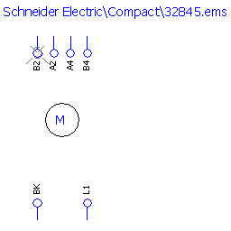 купить 32845 Schneider Electric motor-mechanism - Compact MT630 / 110..130 V DC / NS630