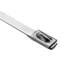 купить MBT14S-S HellermannTyton Stainless Steel Tie, 14.3" Long, 202lb Tensile Strength, SS304, Metal, 100/pkg