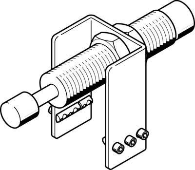 купить FESTO Stossdaempferbausatz 525866 DGEA-25-YSR   1 St