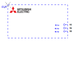 купить 139505 Mitsubishi 1 change over switch, for NF/DSN125-250