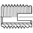 купить 159837 Gewindeeinsaetze M14 24 mm       10 St.