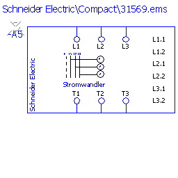 купить 31569 Schneider Electric current transformer module and voltage output / t for NS 250 - 3P - 250 A / NS250