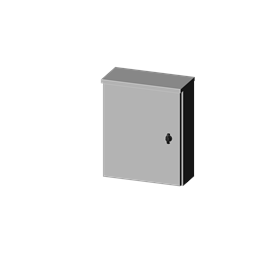 купить SCE-20R1606LP Saginaw Type-3R Hinged Cover Enclosure / ANSI-61 gray powder coating inside and out. Optional sub-panels are powder coated white.
