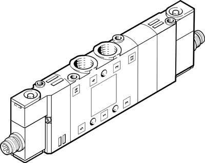 купить FESTO Magnetventil 550243 CPE14-M1CH-5/3E-1/8  G 1