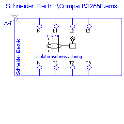 купить 32660 Schneider Electric insulation monitoring module for NS 400...630 / 0 - 4P / NS400